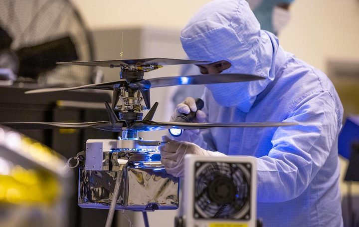 Mars 2020 helicopter