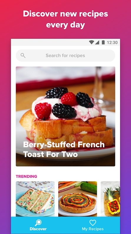 Tasty Recipe app