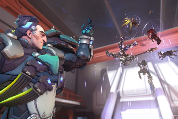 Sigma in Overwatch 2.