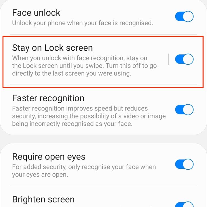 galaxy s20 ultra tips tricks settings face unlock stay