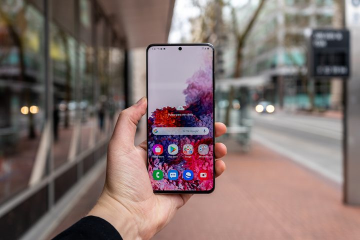 Samsung Galaxy S20 Ultra display
