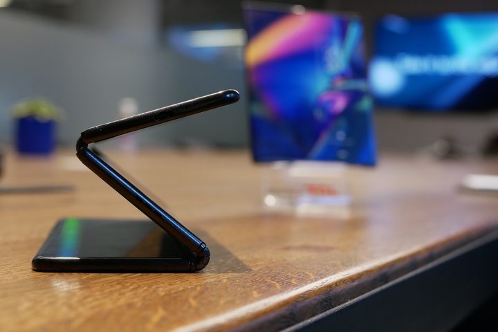 TCL's concept tri-fold smartphone.