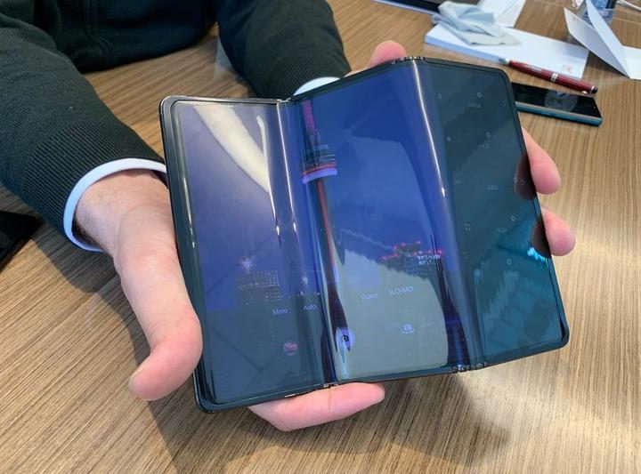 TCL's foldable phone concept gets shown off.