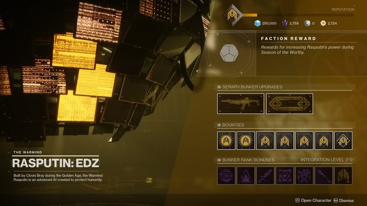 Destiny 2 EDZ Bunker