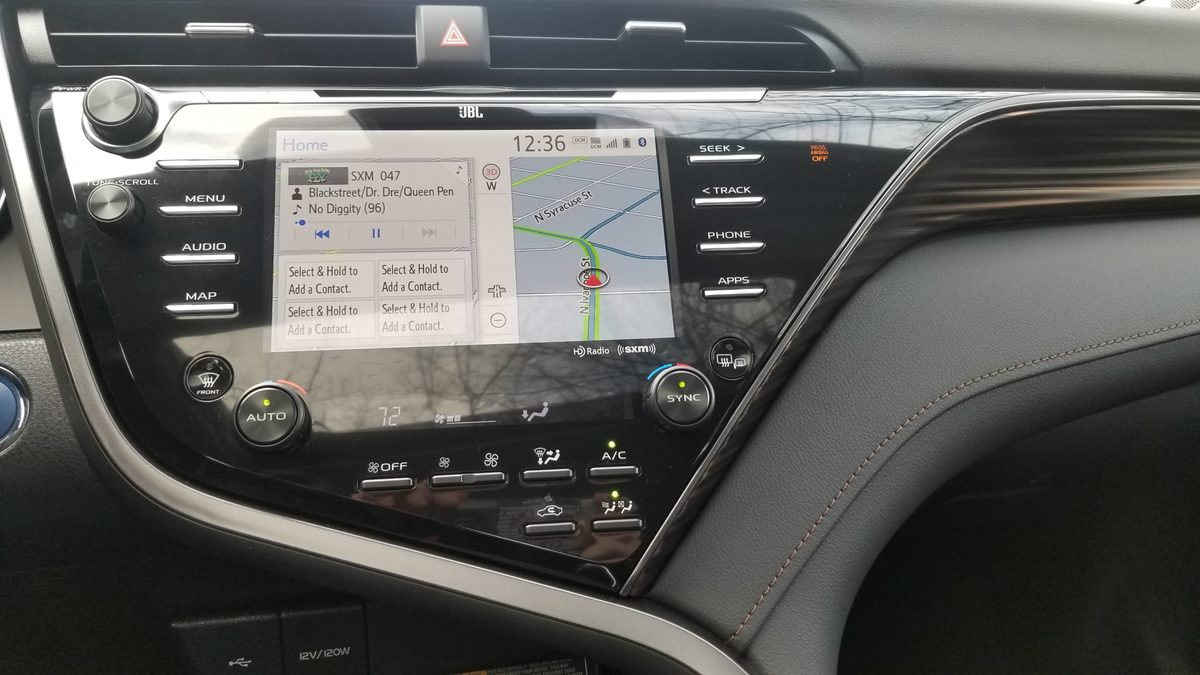 Toyota Camry Hybrid interior