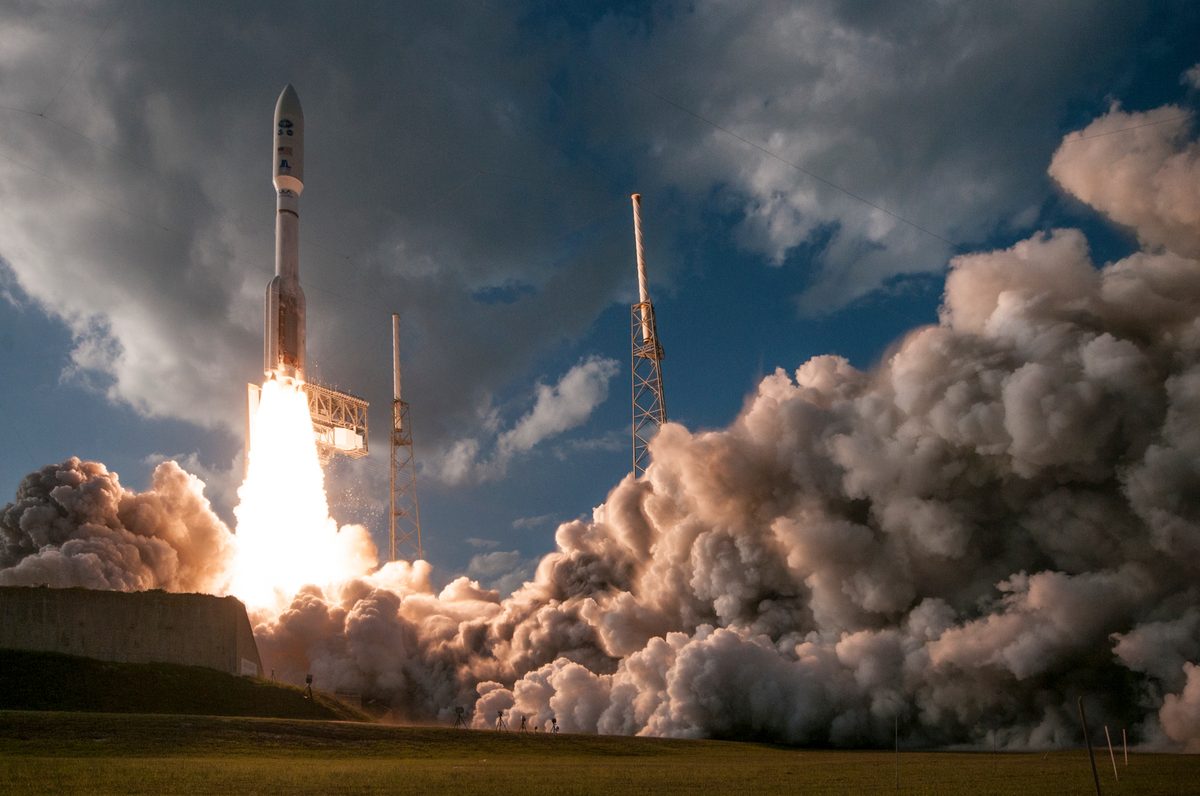 ULA Atlas 5 Rocket launching NOAA's GOES S