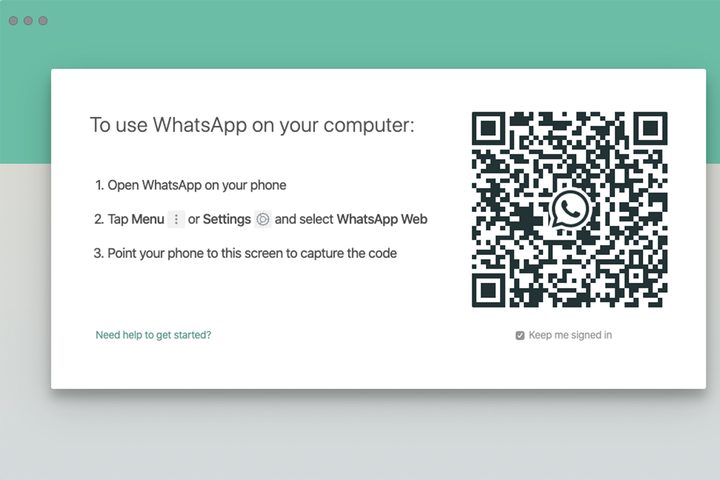 WhatsApp desktop