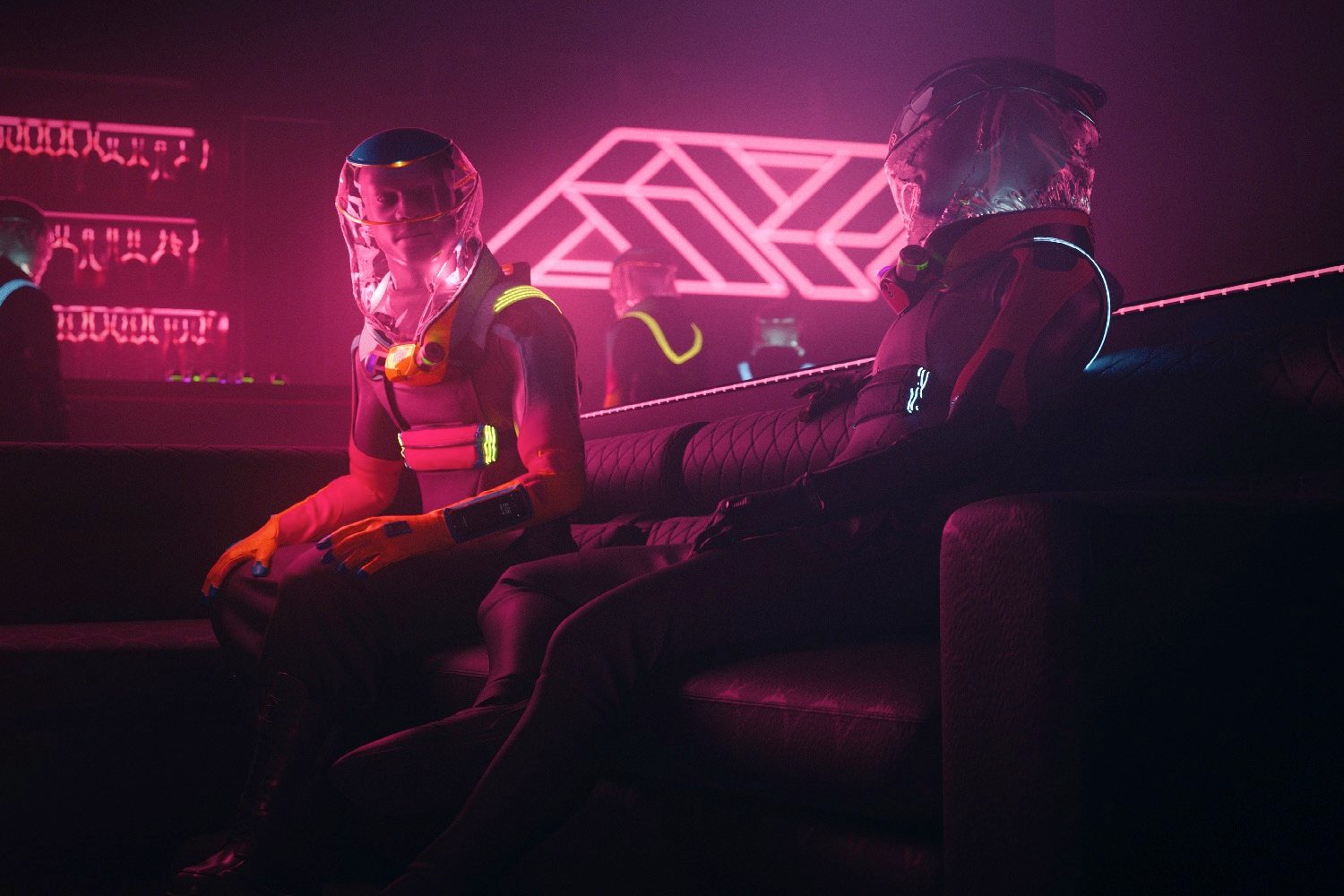 micrashell covid 19 suit for clubbing 01 productionclub suitrenders lifestyle