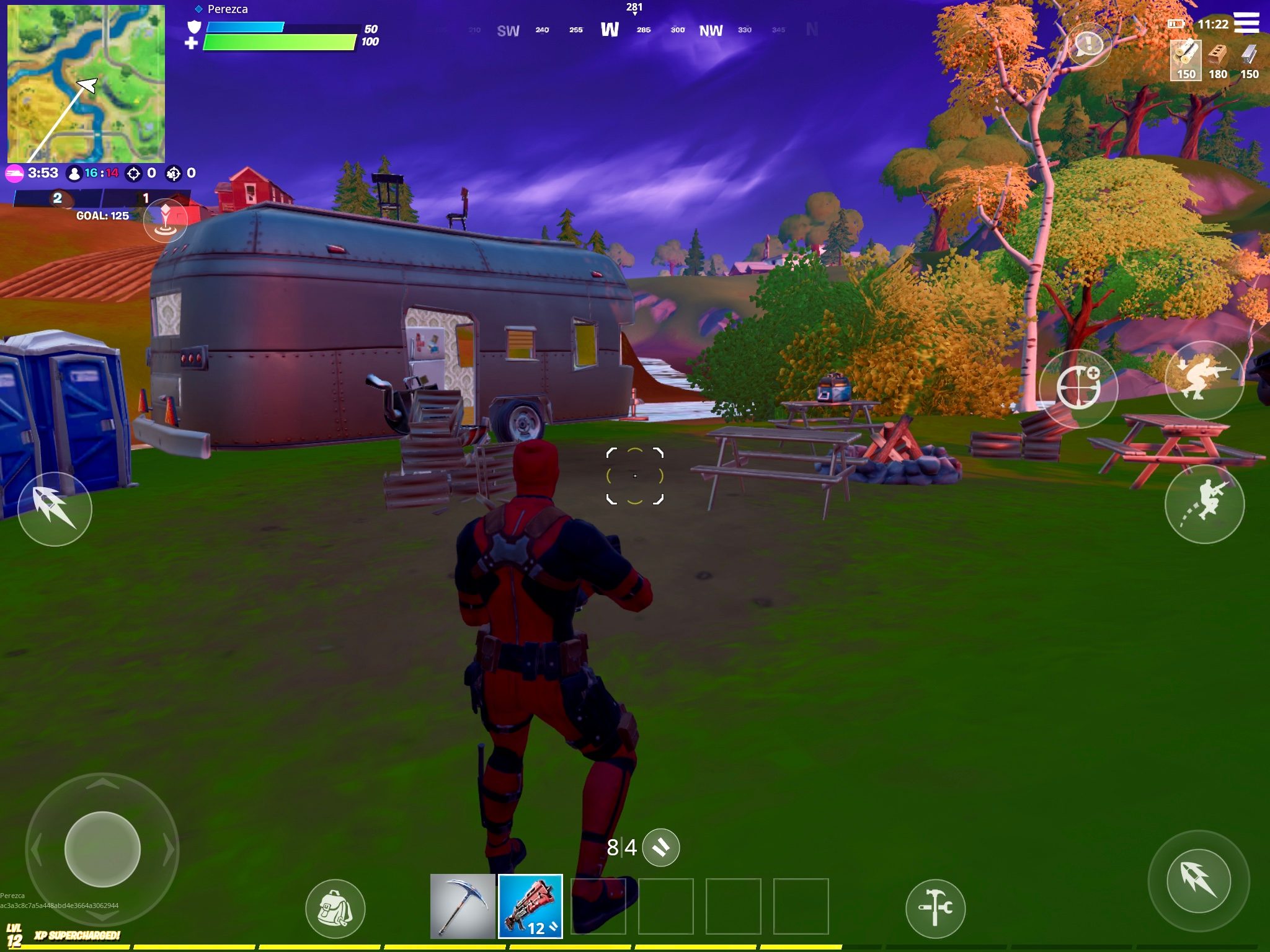 Fortnite RV campsite