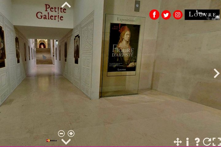 A virtual tour of the Louvre