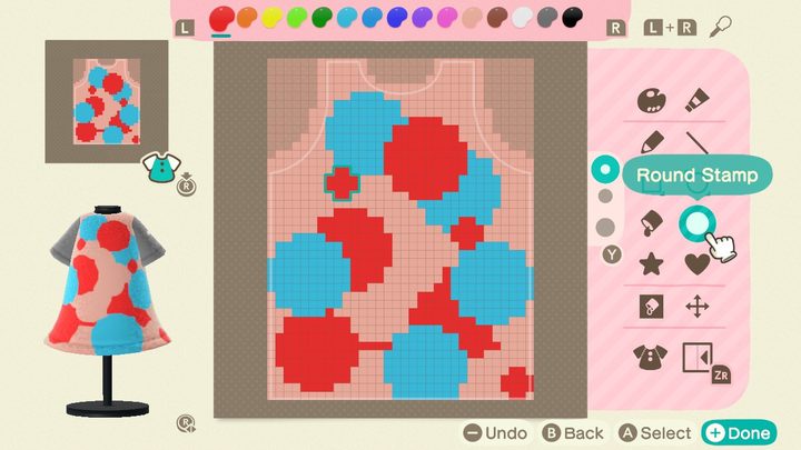 Animal Crossing custom designs editor