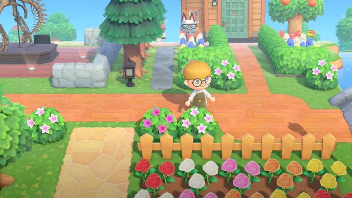 Animal Crossing shrubs