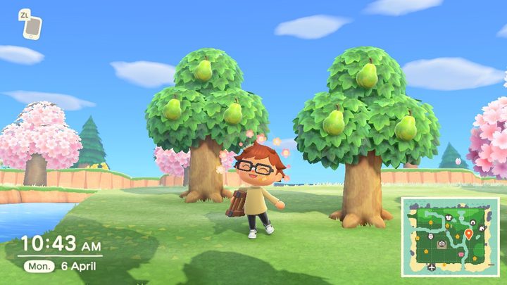 Animal Crossing non-native fruit