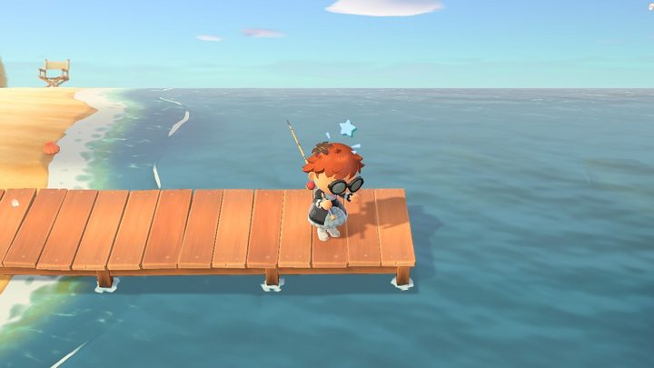 Animal Crossing rare fish dock pier