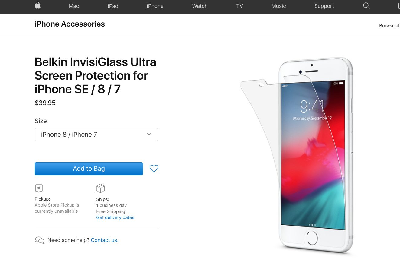 Apple Store iPhone SE name leak