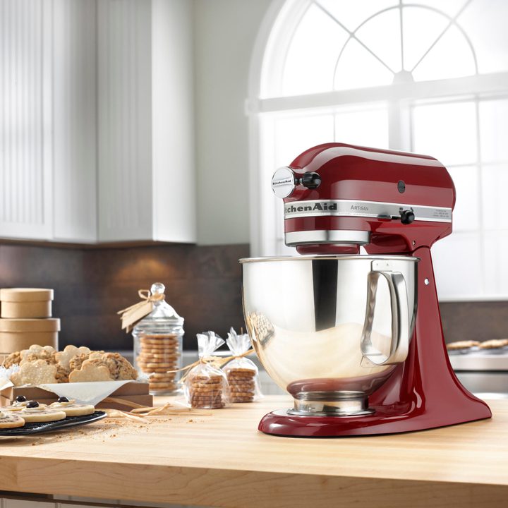 Artisan 5 Qt. 10-Speed Gloss Cinnamon Stand Mixer