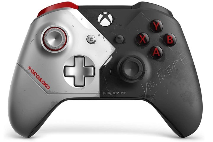 Cyberpunk 2077-themed Xbox controller