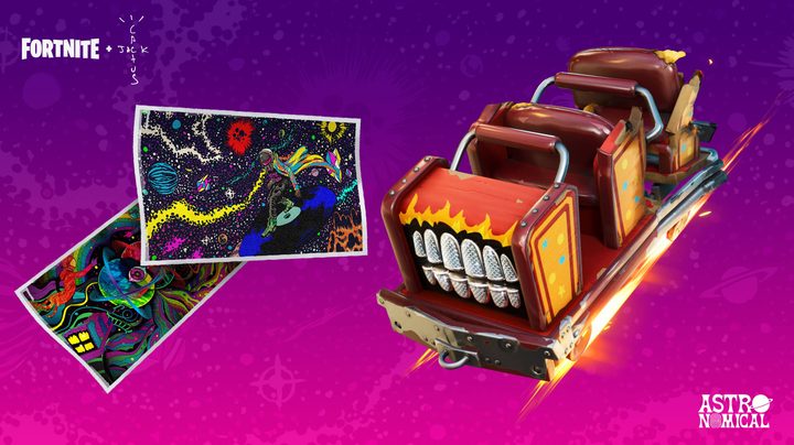 Astroworld Cyclone Glider in Fortnite