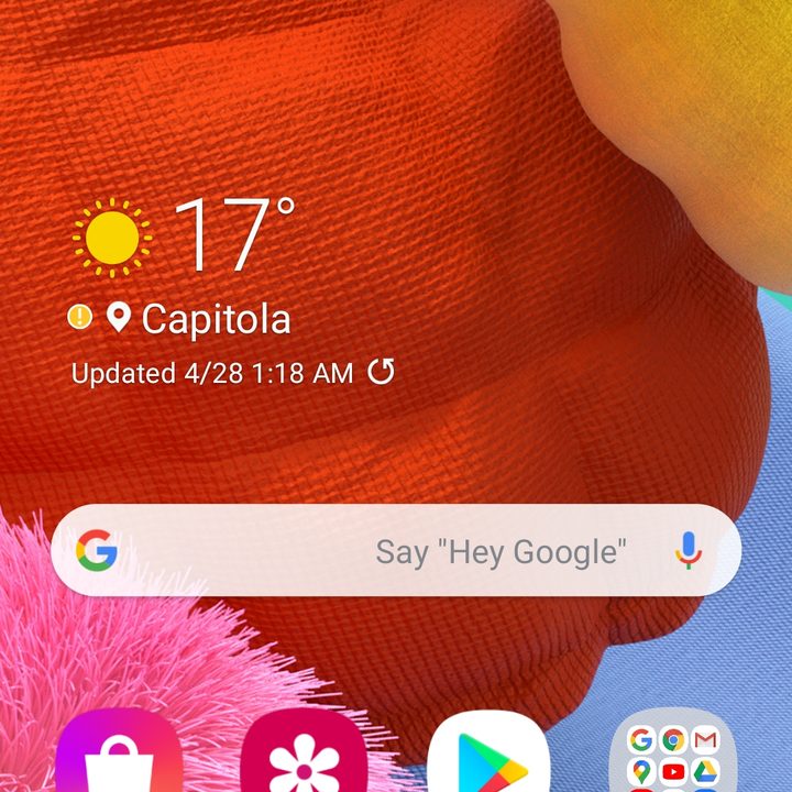 samsung galaxy a51 review screen 1