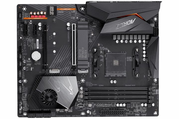 Gigabyte X570 Aorus Elite Product Shot