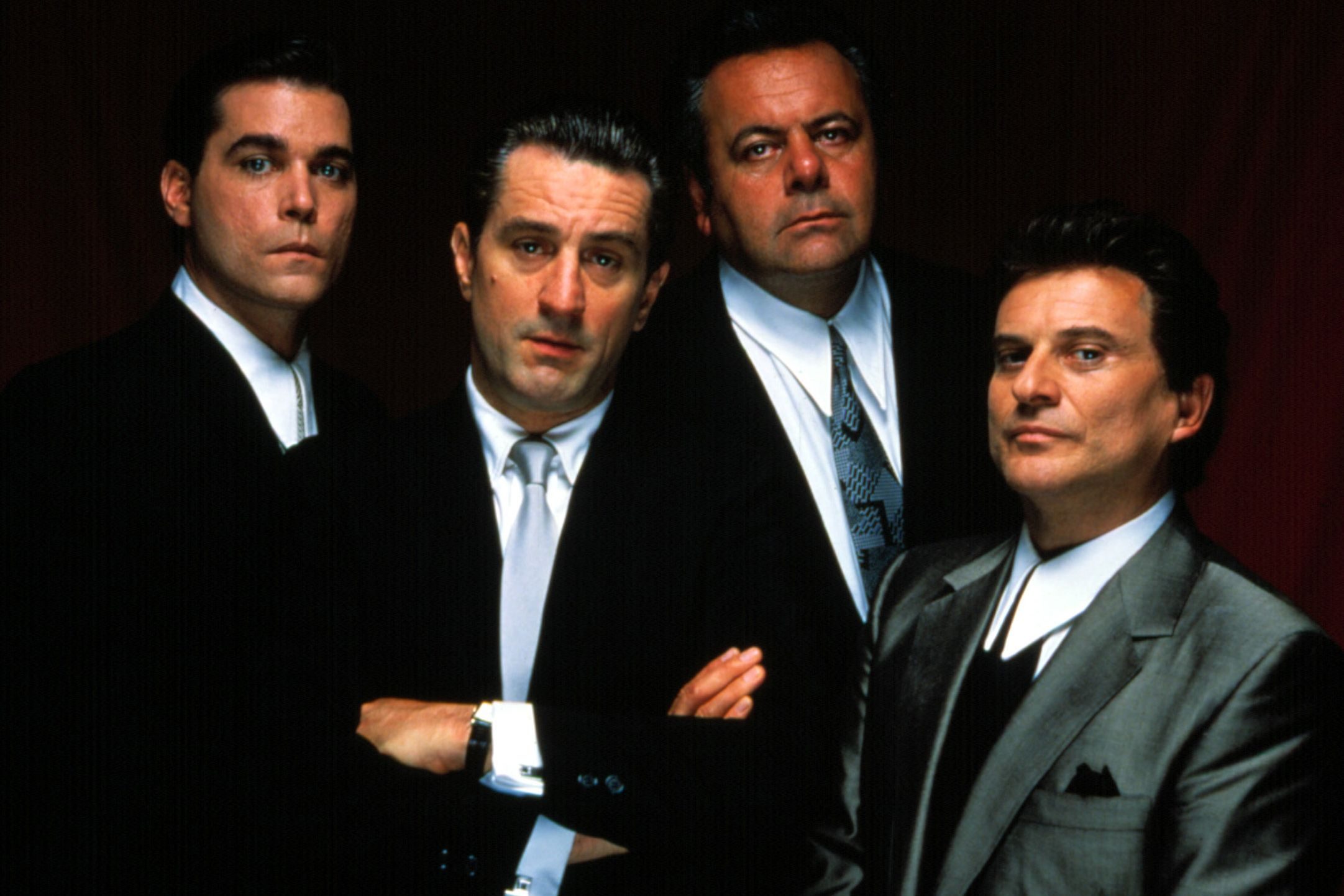 Ray Liotta, Robert DeNiro, and Joe Pesci in Goodfellas