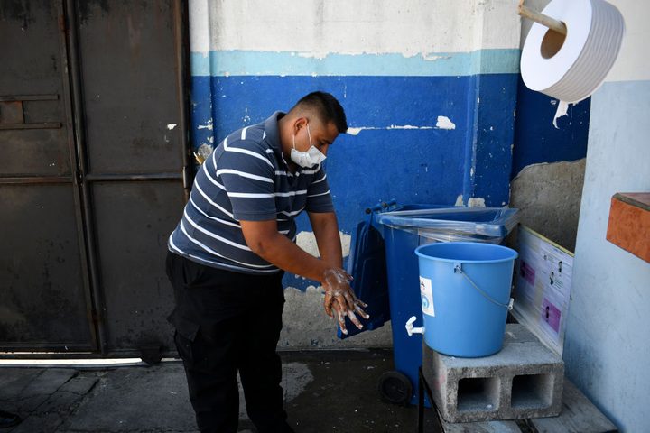 hand washing