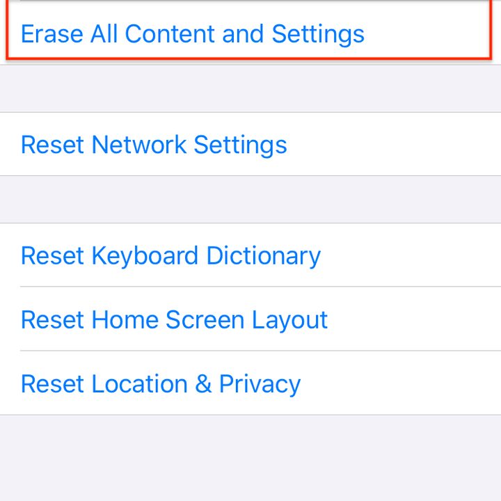 Restoring texts on an iPhone with iCloud backup.