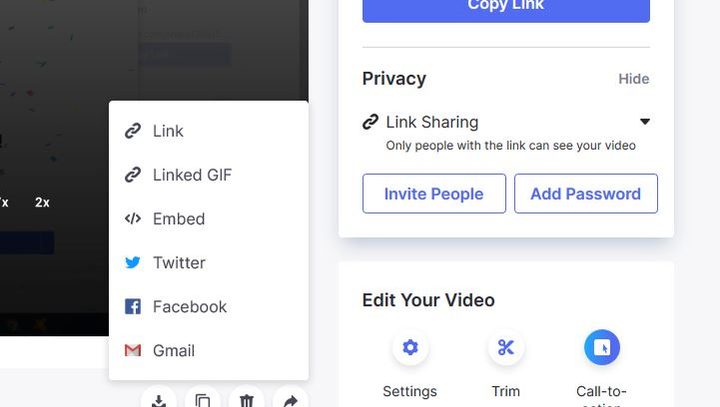 Image of Loom Share button.