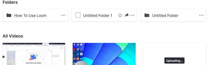 Image of Loom Share Folders.