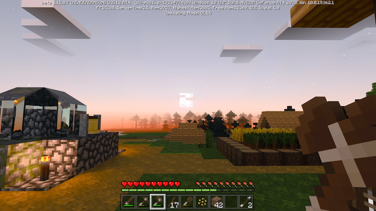 Minecraft RTX ray tracing beta