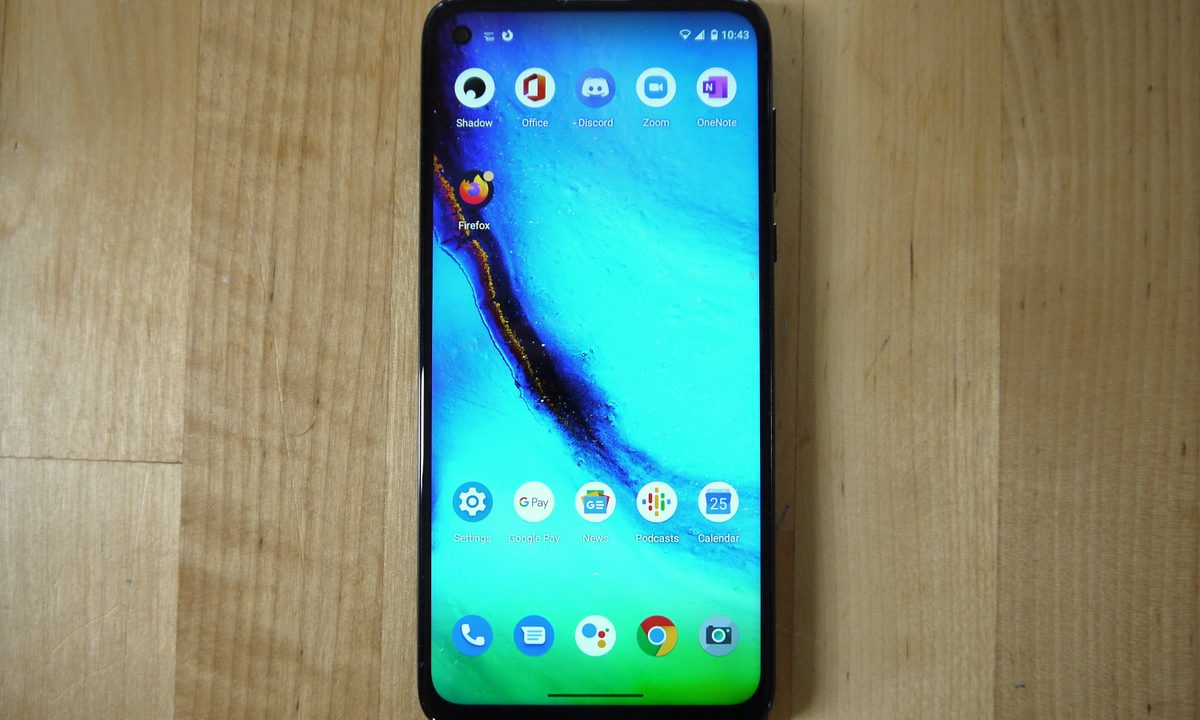 Moto G Power display