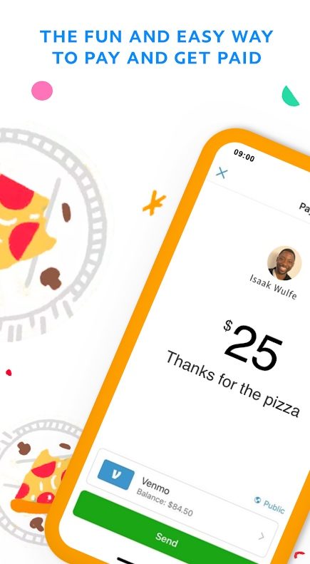Screenshot of the Venmo app.