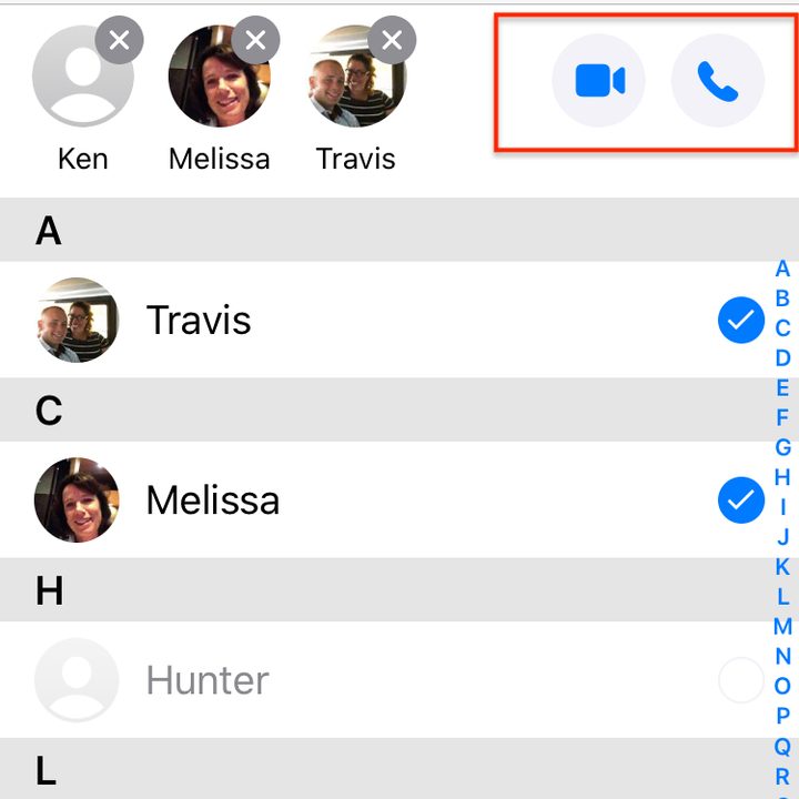 WhatsApp group call