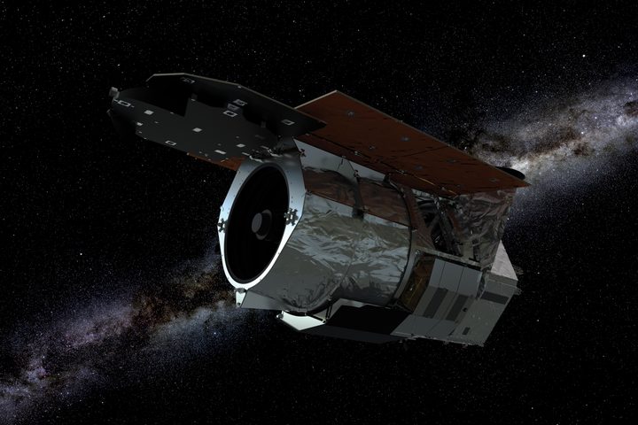 Artist’s illustration of the WFIRST spacecraft.
