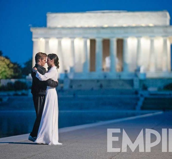 Chris Pine and Gal Gadot in Wonder Woman 1984