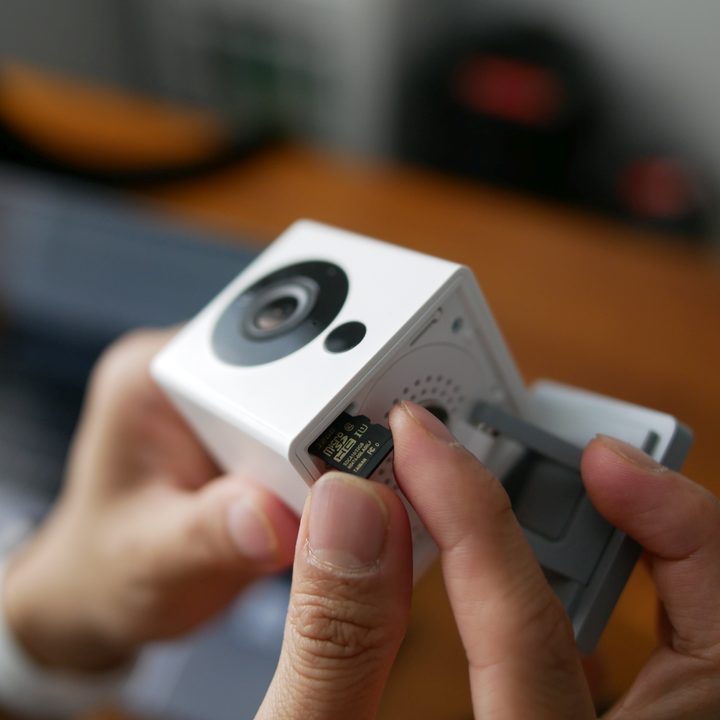Wyze Cam microSD update