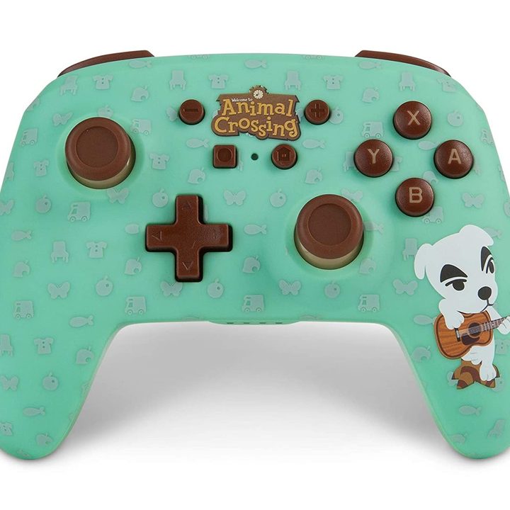 PowerA Animal Crossing controller featuring KK Slider.