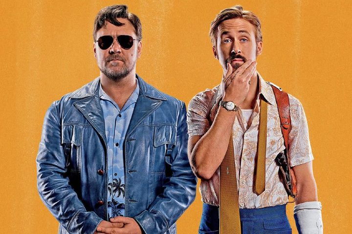 Russell Crowe and Ryan Gosling in "The Nice Guys."