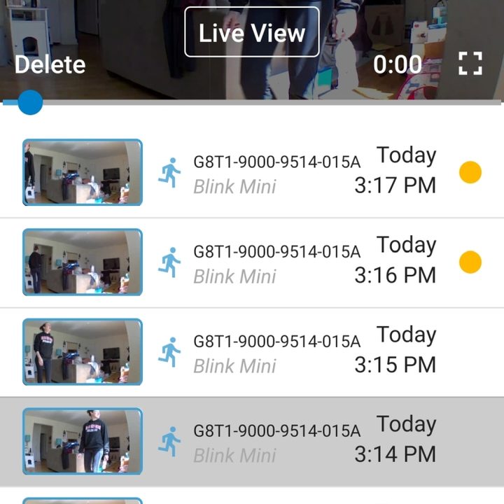 blink mini review app screenshot 5 of 6