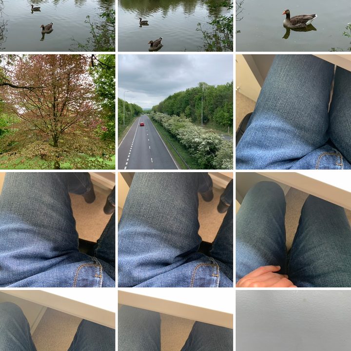 Choosing live wallpaper iPhone
