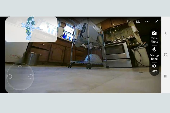 DEEBOT T8 AIVI camera on security