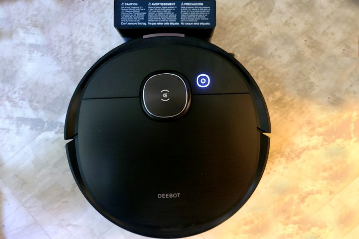 DEEBOT T8 AIVI on charger