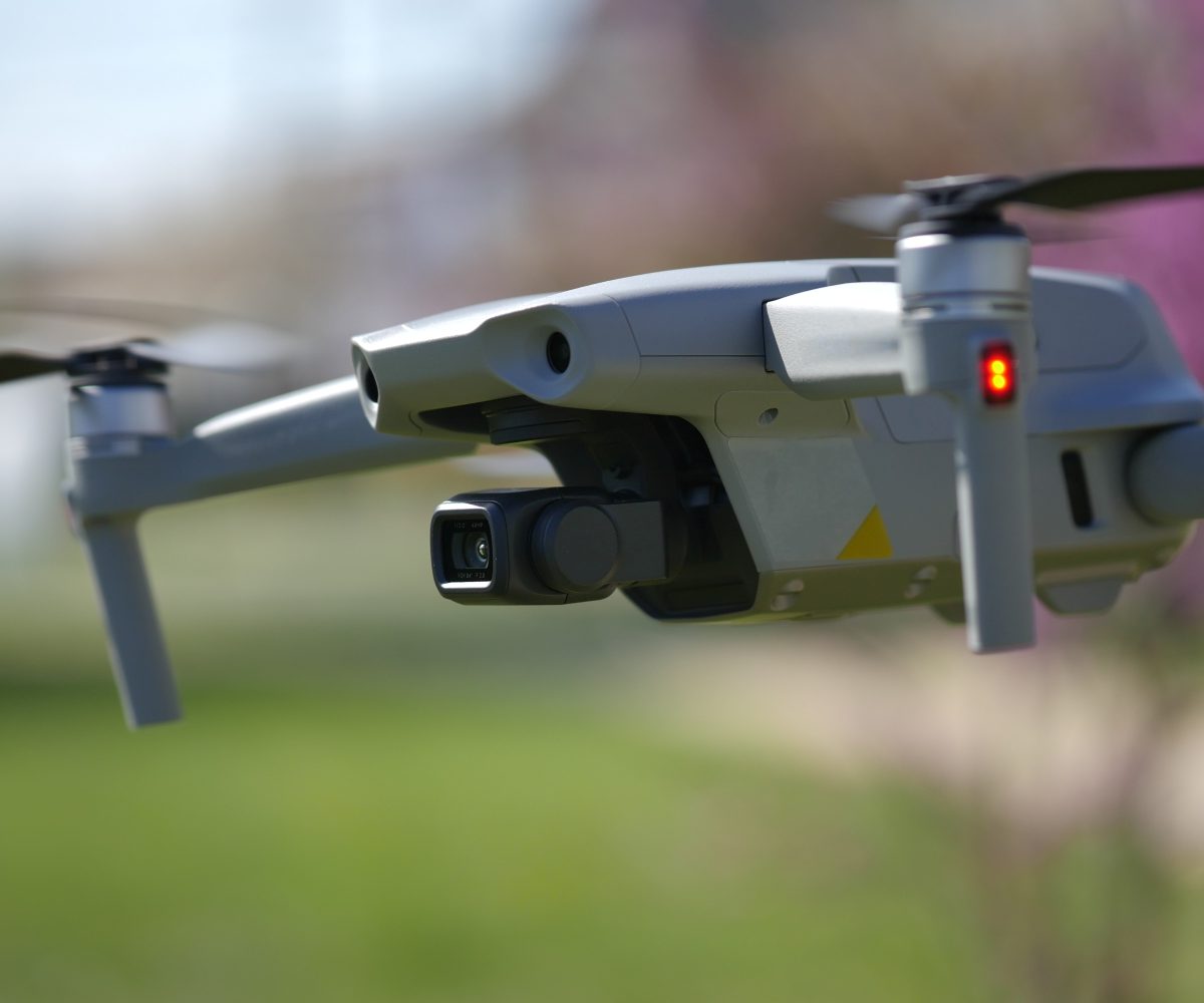 DJI Mavic Air 2 closeup of camera