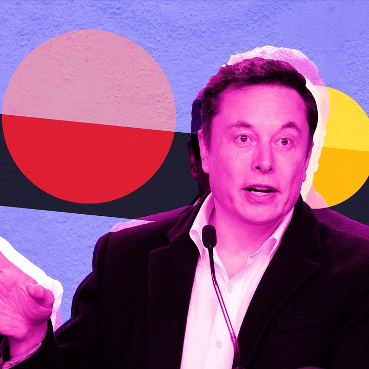 tesla and spacex ceo elon musk stylized image