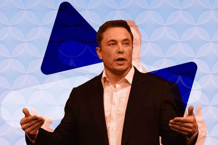 elon musk stylized image