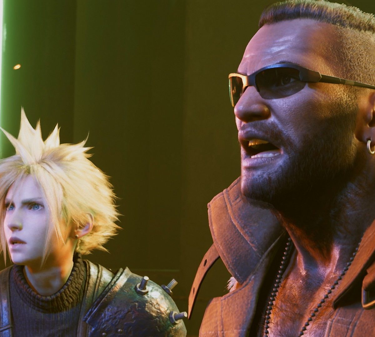 final fantasy vii remake cloud barret