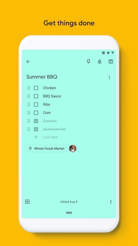 best wear os apps google keep2