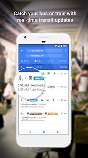 Google Maps also has excellent public transit guides.