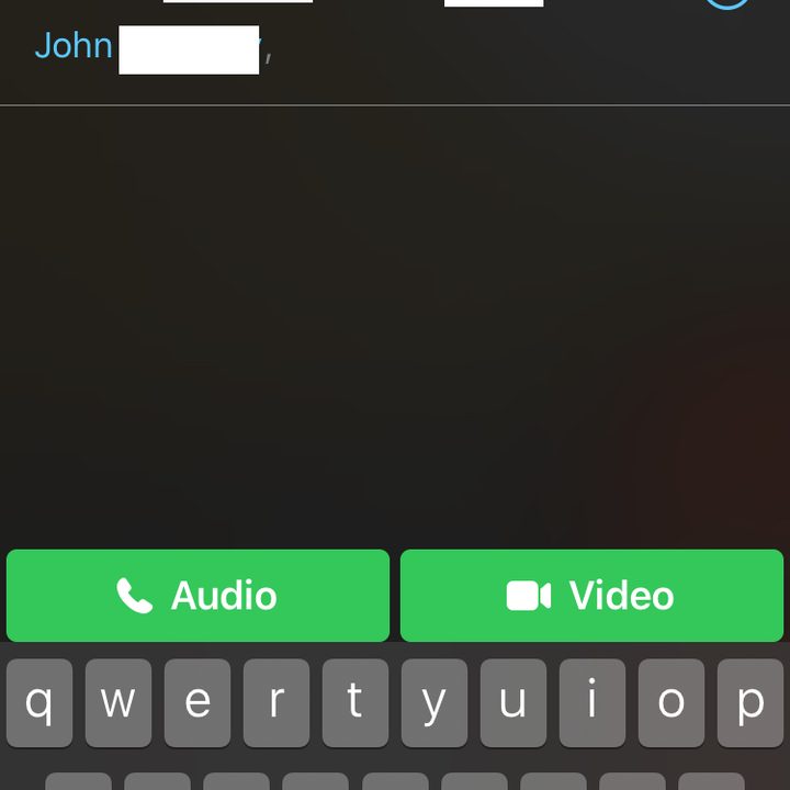 Add names in the To field.
