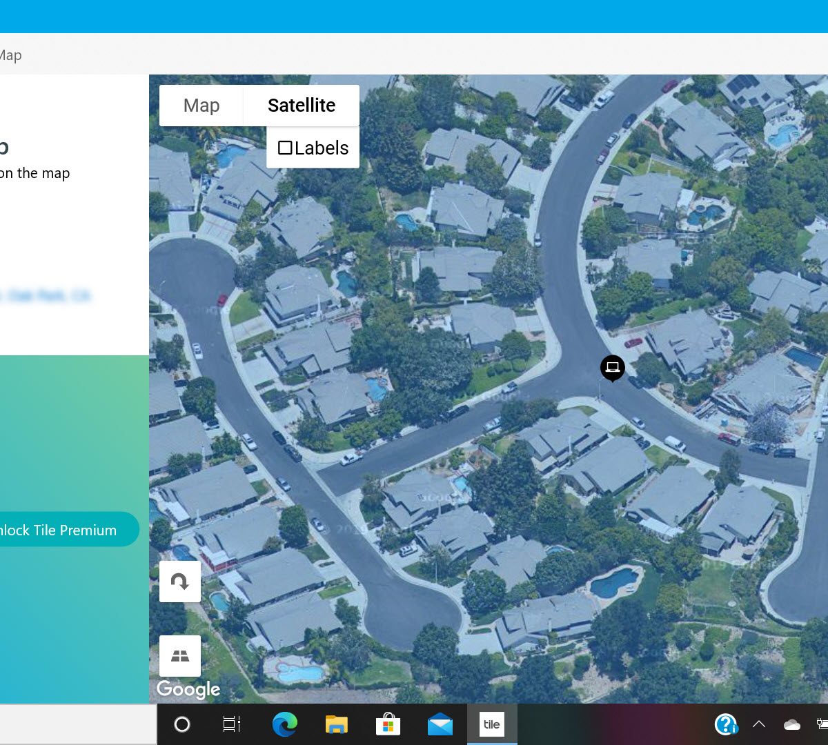 HP Tile Map View